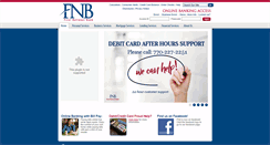 Desktop Screenshot of fnb-griffinonline.com